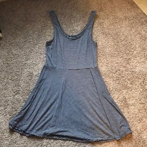 Striped skater dress